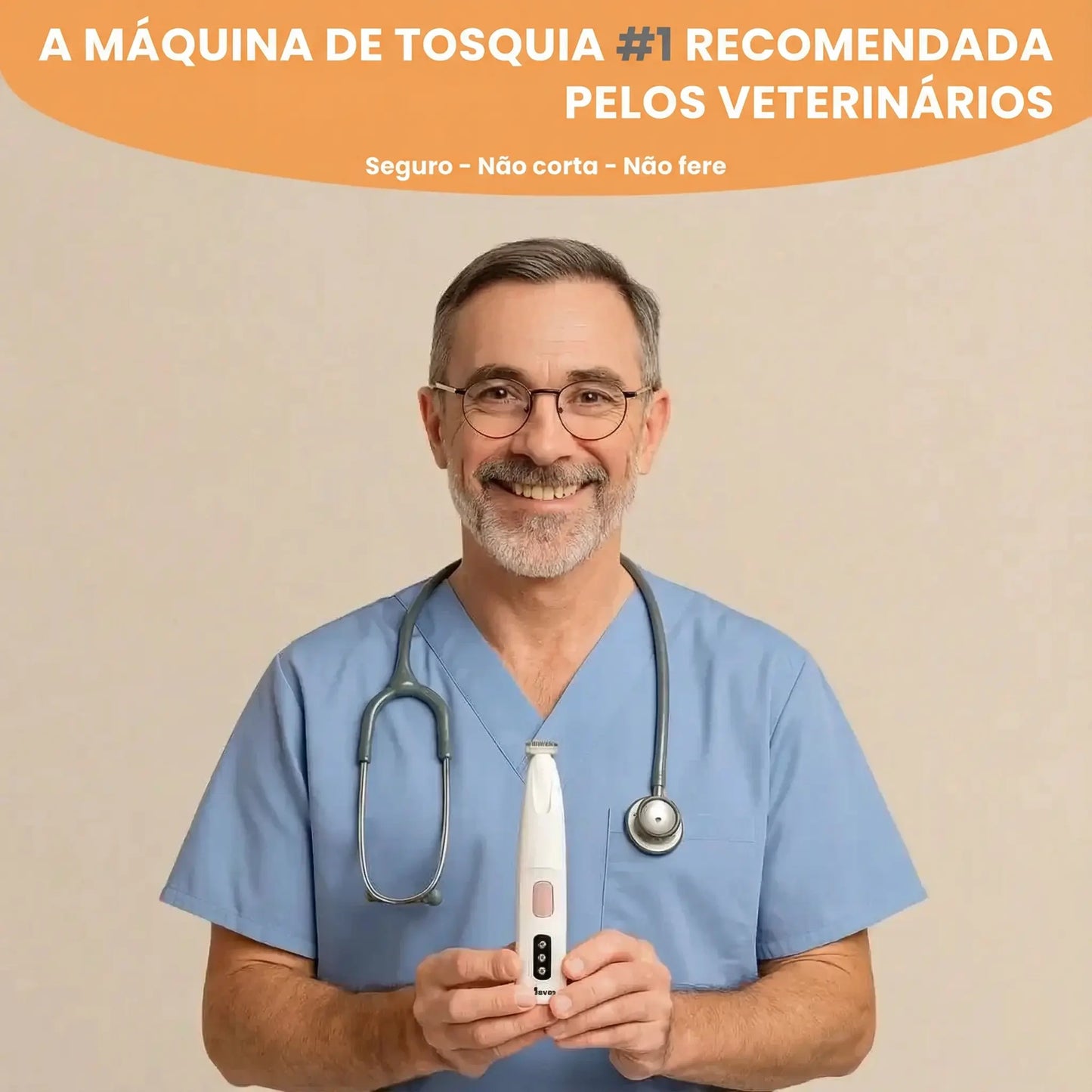 Patounet - Máquina de Tosquiar de Precisão para Gatos