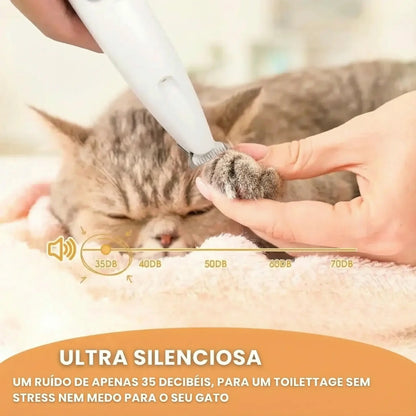 Patounet - Máquina de Tosquiar de Precisão para Gatos